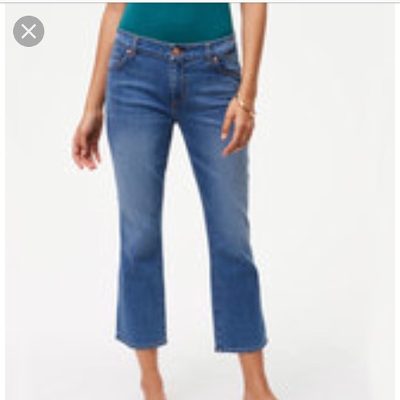 LOFT | Jeans | Loft Curvy Kick Crop 
